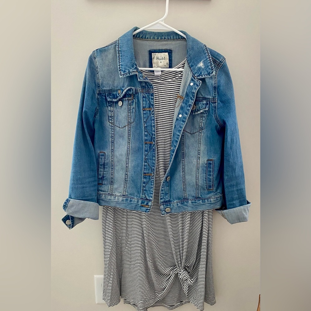 Old Navy Jersey Knit Midi T-Shirt Dress